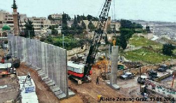 Foto Die Mauer in Jerusalem